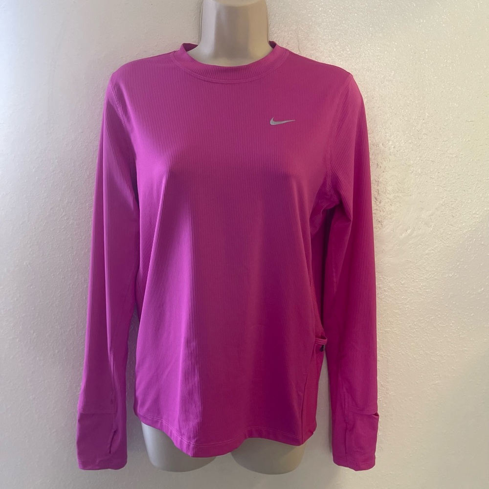 Nike Women's Pink Long Sleeve Top